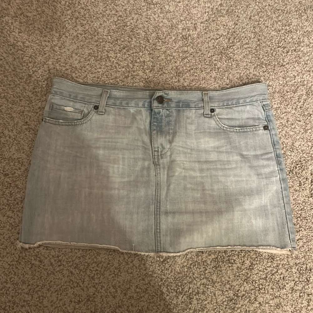 Denim skirt